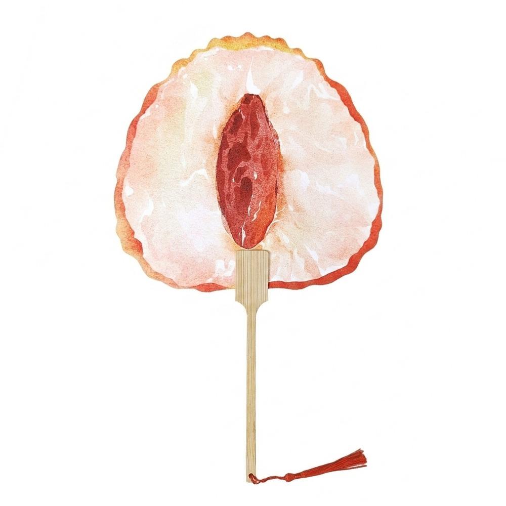 Cartoon Fruit Fruit Fan Multicolor Circular Fan Creative Handheld Fan Summer Season