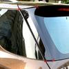Черный автомобильный задний спойлер, декоративная накладка для Mercedes Benz ML GLE W166 2012-2018, аксессуары для внешнего стайлинга