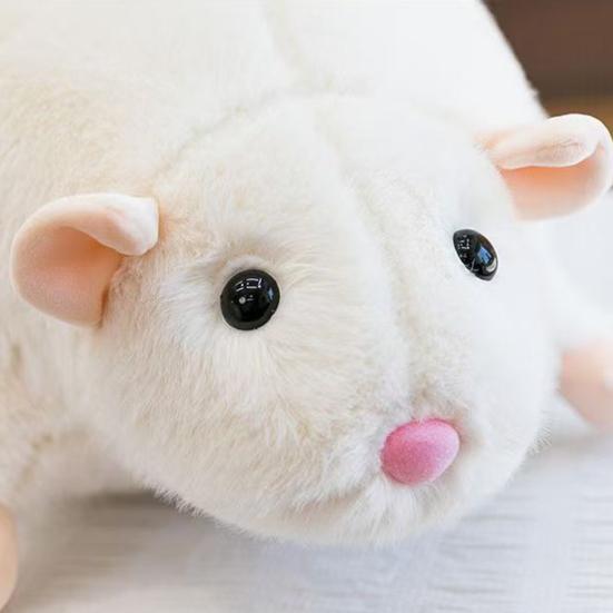 Плюшевая крыса Мягкая игрушка-прикол Плюшевая игрушка Креативный подарок Мягкая и уютная Реалистичная мышь для дня рождения Розыгрыш