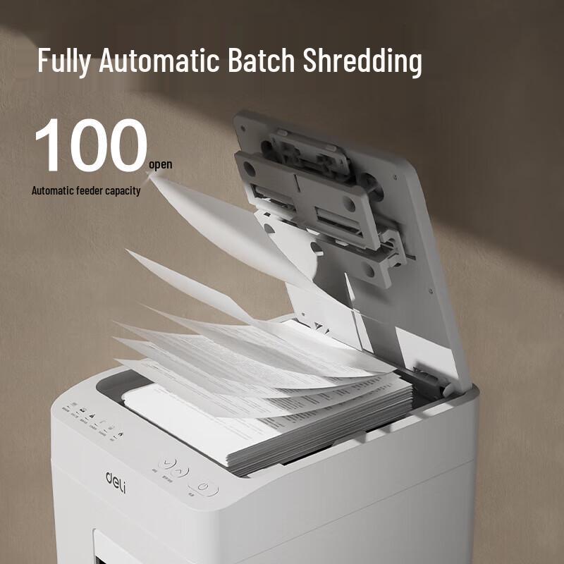 Deli G1 Auto-Feed Cross-Cut Paper Shredder