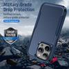 Для iPhone 15 Pro PC+TPU Ударопрочный Чехол для Телефона Защитная Крышка Задней Панели от Падений