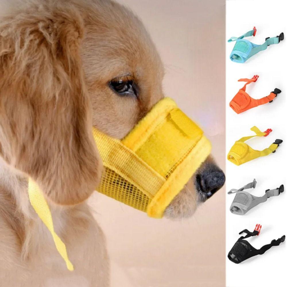 Антилай собака рот крышка укус жевать собака мундштук аксессуары для собак морда собаки щенок