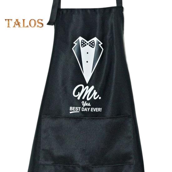 Фартук из 2 шт., прочный стильный устойчивый к пятнам комплект фартуков для пар, подарок на годовщину свадьбы