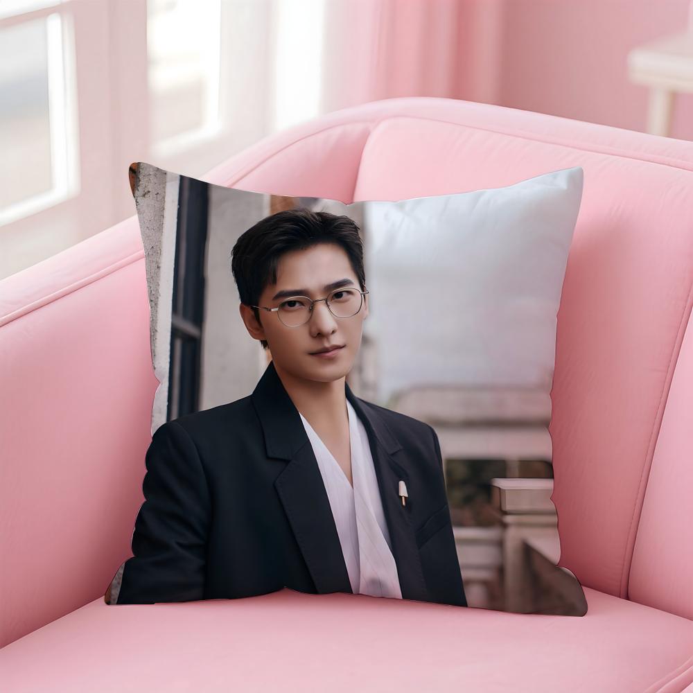 actor handsome YYang Yang Cushion Cover Pillow Case Soft Skin Friendly Fabric Concealed Zipper