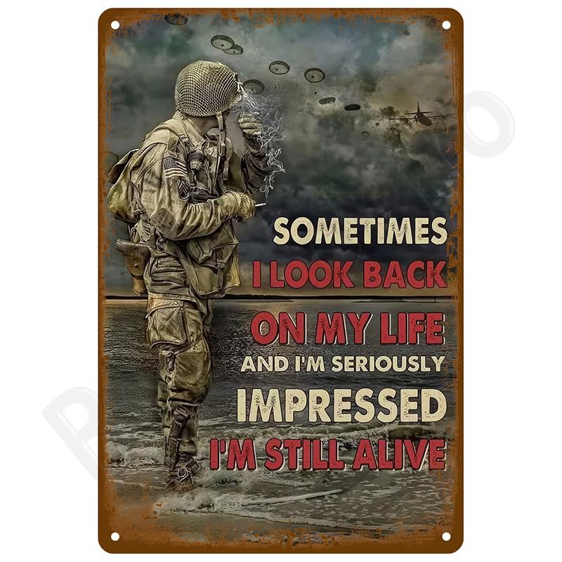 Retro Wall Art Tin Sign Interior Outdoor Aesthetic Room Vintage Home Decor Items Decoration Luxury Metal Sign Poster Plates Bar