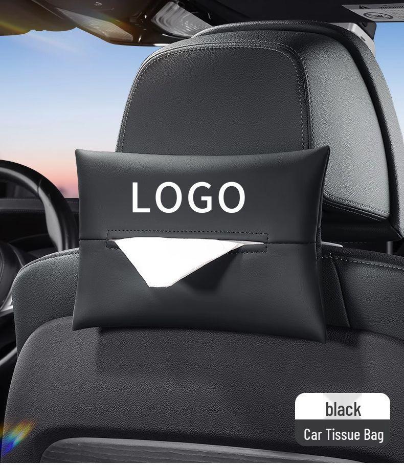 Ideal Car Tissue Box - Hanging Pull-out Design for Armrest