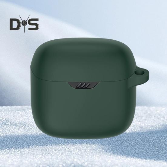 Силиконовый чехол для наушников, защита на 360 градусов, противоударный, устойчивый к царапинам, портативный защитный чехол для JBL TUNE FLEX