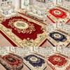 Light Luxury Europe Style Flowers Carpet Living Room Sofa Bedroom Study Kitchen Entrance Door Mat Non-slip Home Decoration Rug