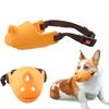 Adjustable Head Strap Silicone Dog Muzzle Anti-bite Dog Mouth Mask Funny Pet Mouth Cover  Puppy