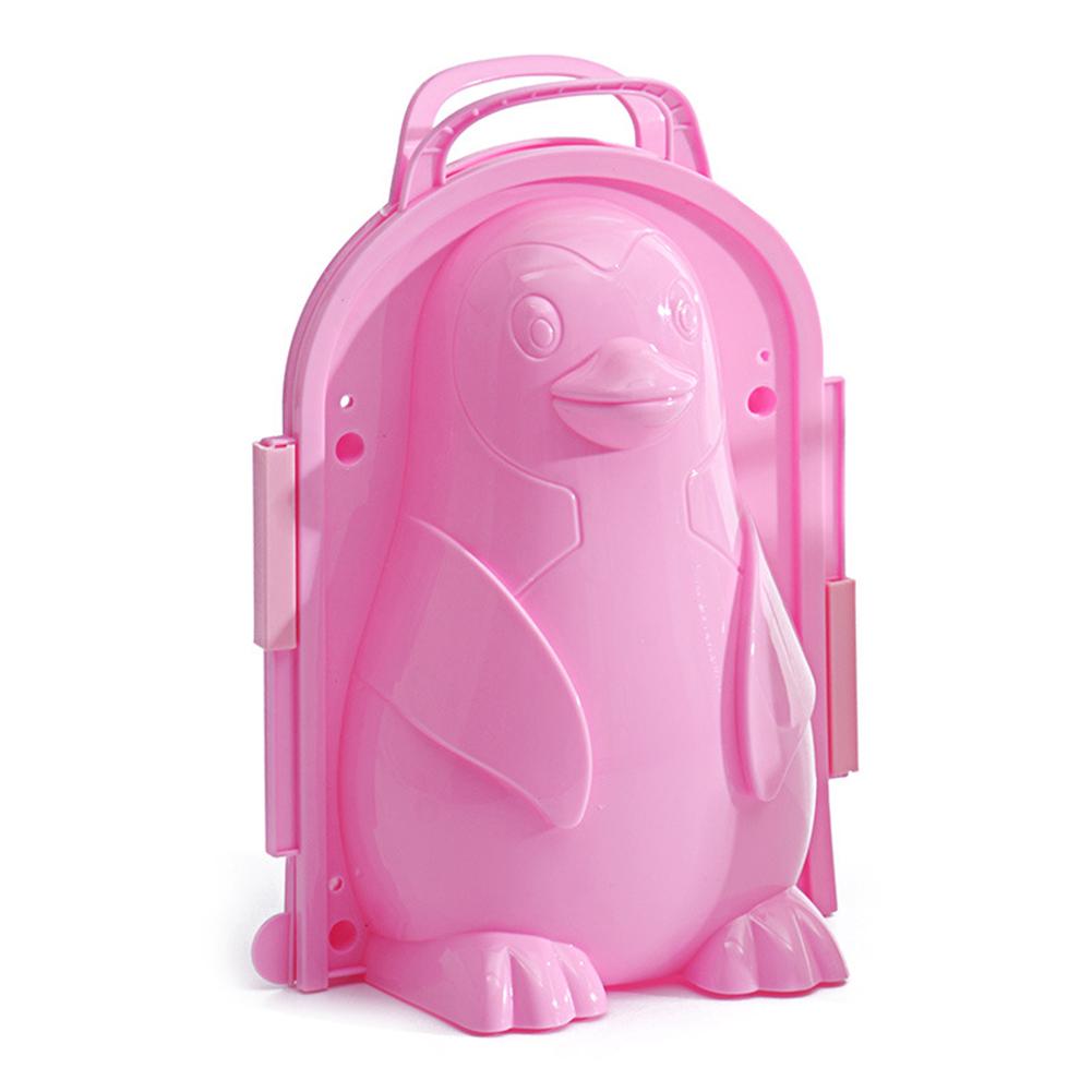 Winter Outdoor Snow Lovely Penguin Shape Playing Mold Tool Children Toy