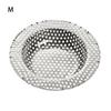 Нержавеющая сталь Защита от засоров Канализационный уловитель волос Сетчатый фильтр для слива Раковина Ситечко Уловитель отходов