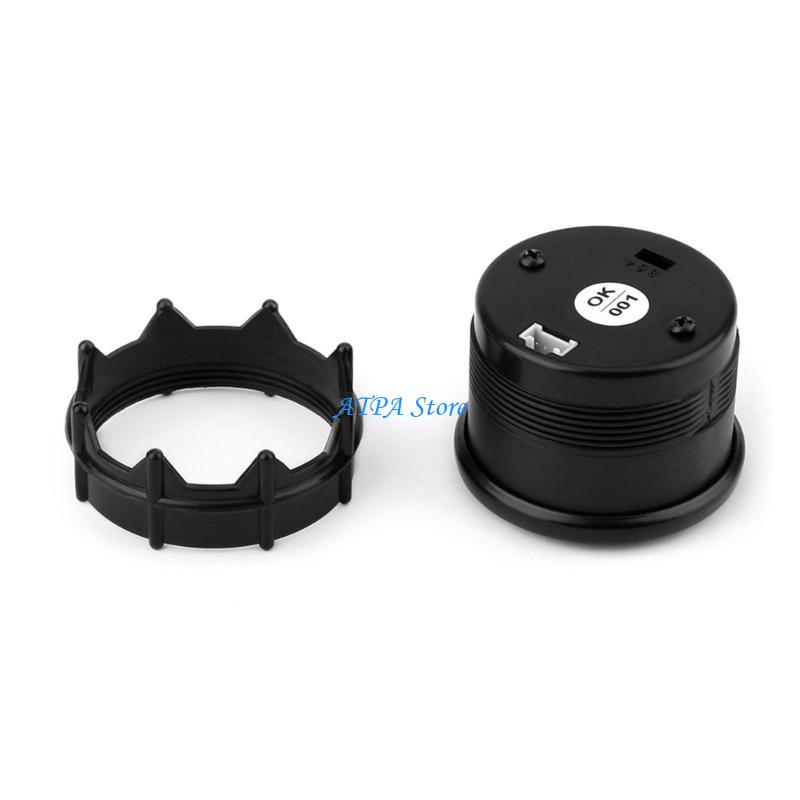 U13C Air Fuels Ratio Gauge Efficient 52mm Car Gauge for Fuels Efficiency Monitoring