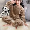 Children's Boys And Girls  Home Wear And Pajamas Long-sleeved Tops And Trousers Sets
