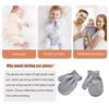 1 Pair Toddler Mittens Simple Solid Color Hand Warmers Winter Keeping-warm Cover Clothes Accessory Kids Mitten for Outdoor