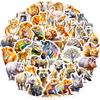 50 Realistic African Animal Personality Diy Decorative Stickers Waterproof Stickers Hand Account