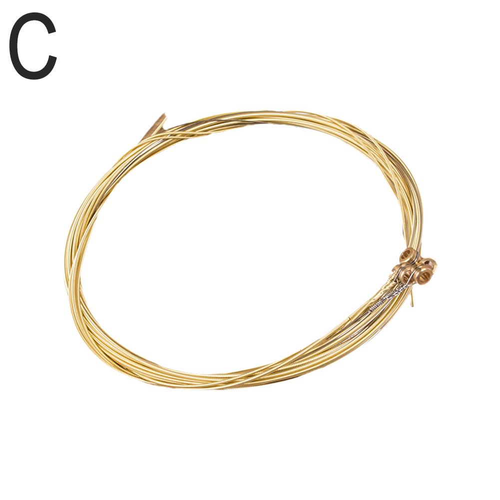 Струны для акустической гитары 6 шт./компл. Чистая медь струны сталь акустическая укулеле басовая проволока для акустической A3J9