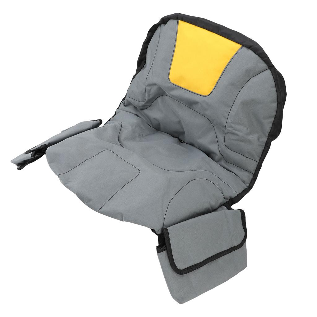 Чехол на сиденье газонокосилки-райдера, непромокаемый, пыленепроницаемый, регулируемый, протектор для сиденья трактора, серый