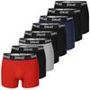 Boxer Shorts For Men, Cotton, Multicolor, Bm401, 8 Pieces