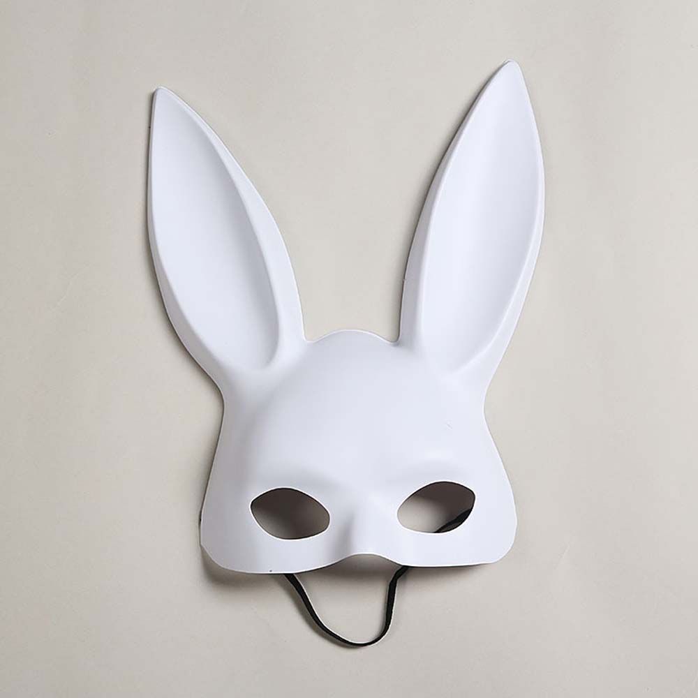 Decoration Gifts Party accessories Bunny Mask Women Half Mask Rabbit Ears Mask Halloween Mask
