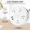 Surge Protector Power Strip with 4 Outlets & 2x USB Ports for Tablet Smartphones