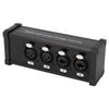 4-канальный XLR 6.5 Комбо передатчик Конвертер передачи звука с изоляцией помех общей земли