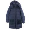 Ron Herman Down Jacket S Navy Blue With Hood Women Used