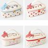 Large Capacity Pencil Boxes Double-deck Cosmetic Bag Multifunctional Pencil Case  Girls
