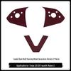 Suede Steering Wheel Cover & Button Stickers for Tesla Model Y/3