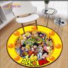 Аниме Dragon Ball Goku круглый ковер мультяшный ковер для гостиной детская комната напольный коврик детская спальня мягкий кухонный коврик