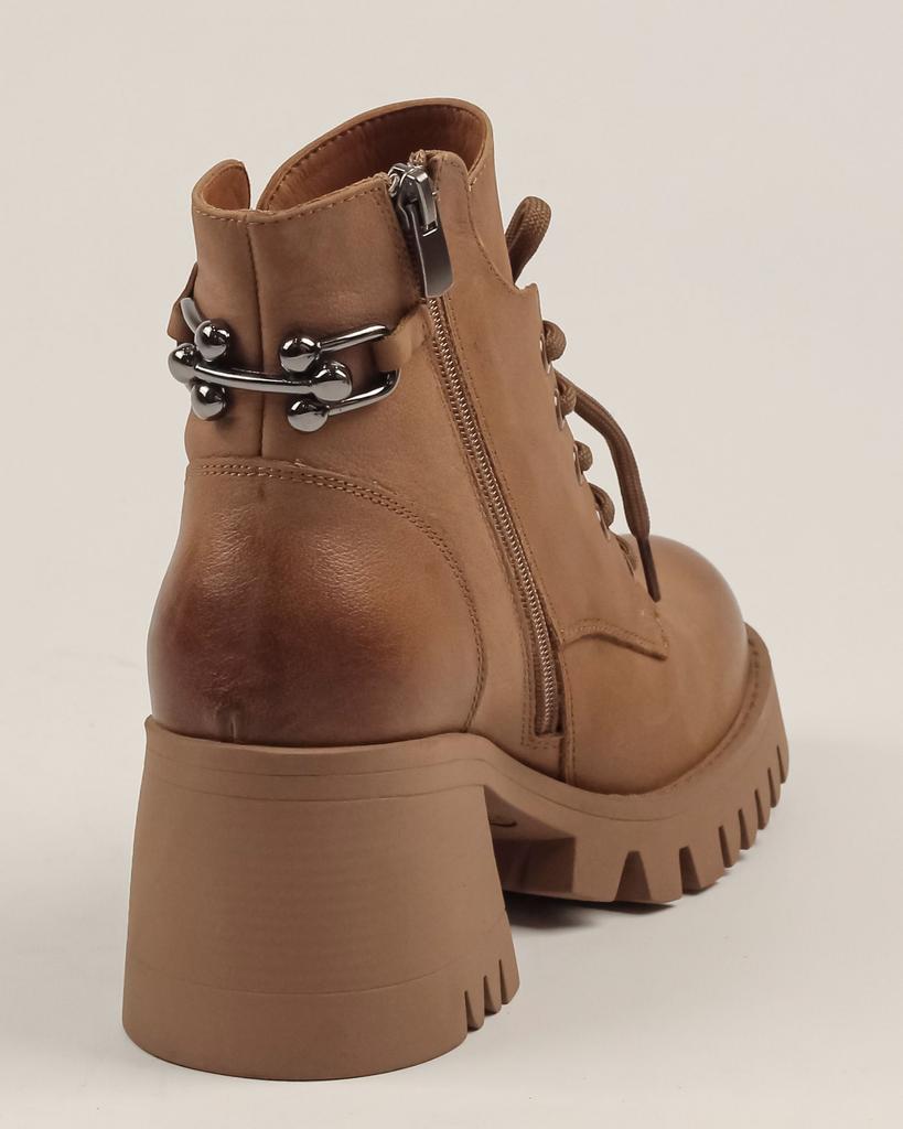 Ботинки женские осенние Phany 2814600 36 рыжие кожа