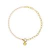Shell Girl Necklace Small Geometric Pendant Ot Buckle 25-26