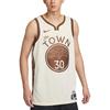 Nike Баскетбольная форма NBA Stephen Curry Golden State Warriors City Edition Swingman 'Natural' Мужская HM5981-123
