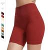 High Waist Ribbed Yoga Shorts - Women's Quick-Dry, Butt-Lifting Sports and Fitness Pants