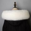 Faux Fur Hood Trim Collar Soft Fluffy Plush Warm Multi Colors Available DIY Clothes Hood Sewing Collar for Cotton Clothes Jackets Hat