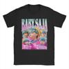 Baby Saja Retro Kpop Demon Hunter Yovuz qahramon Toza Paxta Erkaklar Ayollar Juftlik uchun Yozgi Ajoyib Keng Qisqa Yengli Kiyim