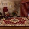 Персидский Ретро Большой Ковер для Гостиной Украшение Дома Этнический Стиль Американский Ковер для Спальни Гардеробная Гостиная Мягкий Коврик Моющийся
