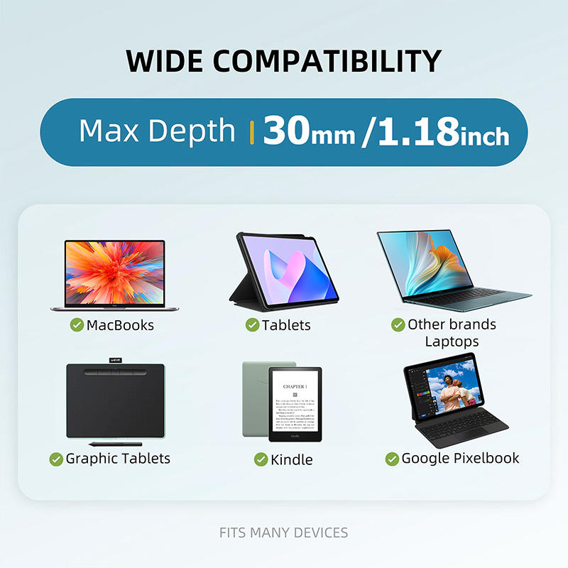 Under/wall-mounted Table Laptop Storage Stand Laptop Rack Charging Stand Tray Organizer Bracket Desktop For Ipad Tablet Stand