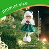 Angel Doll Pendant Cartoon Hanging Ornament for Holiday Birthday Celebration