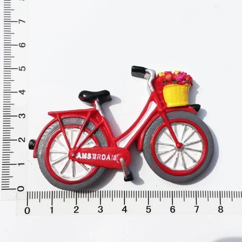 Амстердам Нидерланды Магниты на холодильник Туристический сувенир Голландская мельница Магнитные наклейки на холодильник Коллекция Домашний декор Подарок