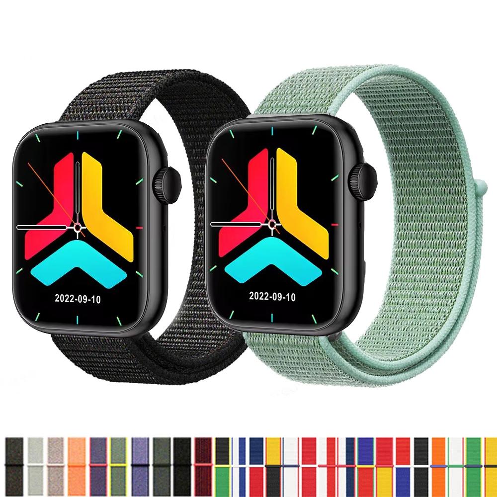 Nylon Loop Strap for LIGE QX7 QX 7 2025 Smartwatch Replacment Bracelet Sport Watchband Correa for LIGE Smart Watch 2025 Band 3