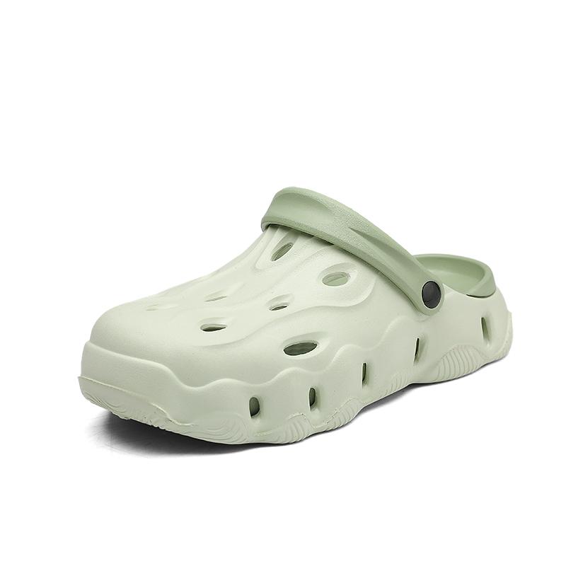 Модные мужские сандалии Повседневные спортивные толстая подошва нескользящие уличные пляжные шлепанцы Домашняя обувь для ванной комнаты мягкая подошва легкие летние