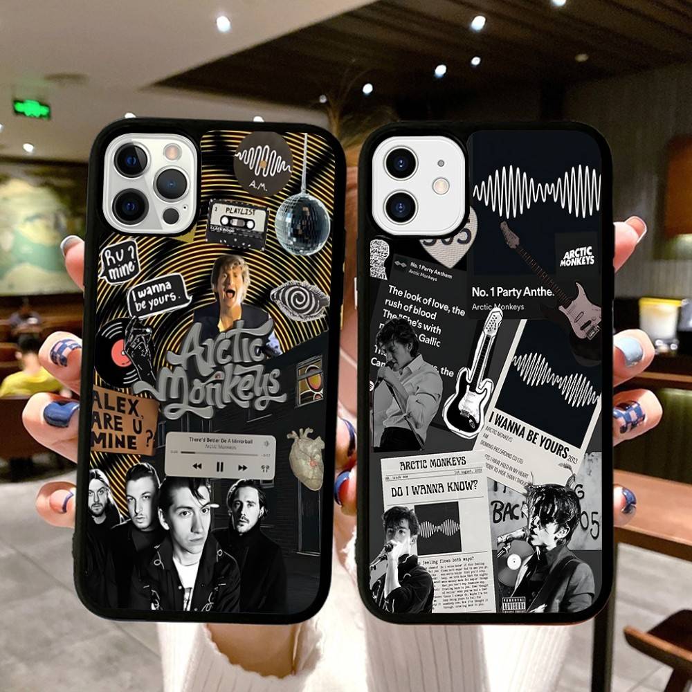 Rock A-Arctic Band M-Monkeys Музыка Для IPhone 17 16 15 14 13 12 11 Pro Max Plus Ударопрочная Задняя Крышка Телефона из PC+TPU