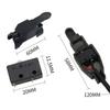 w/Micro Switch for TIG Argon Arc Welding Switch Trigger Plastic Torch Switch Switch Trigger Shell