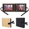 30 Pages DIY Bowtie Ribbon Scrapbook Craft Paper Photo Picture Album Memory Book