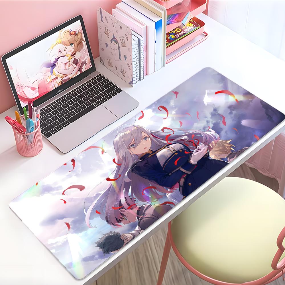 Cool Epic Anime 86 Eeighty Six Mouse Pad Large Thick Desk Pad Stitched Edges Gaming Mouse Mat For Pc