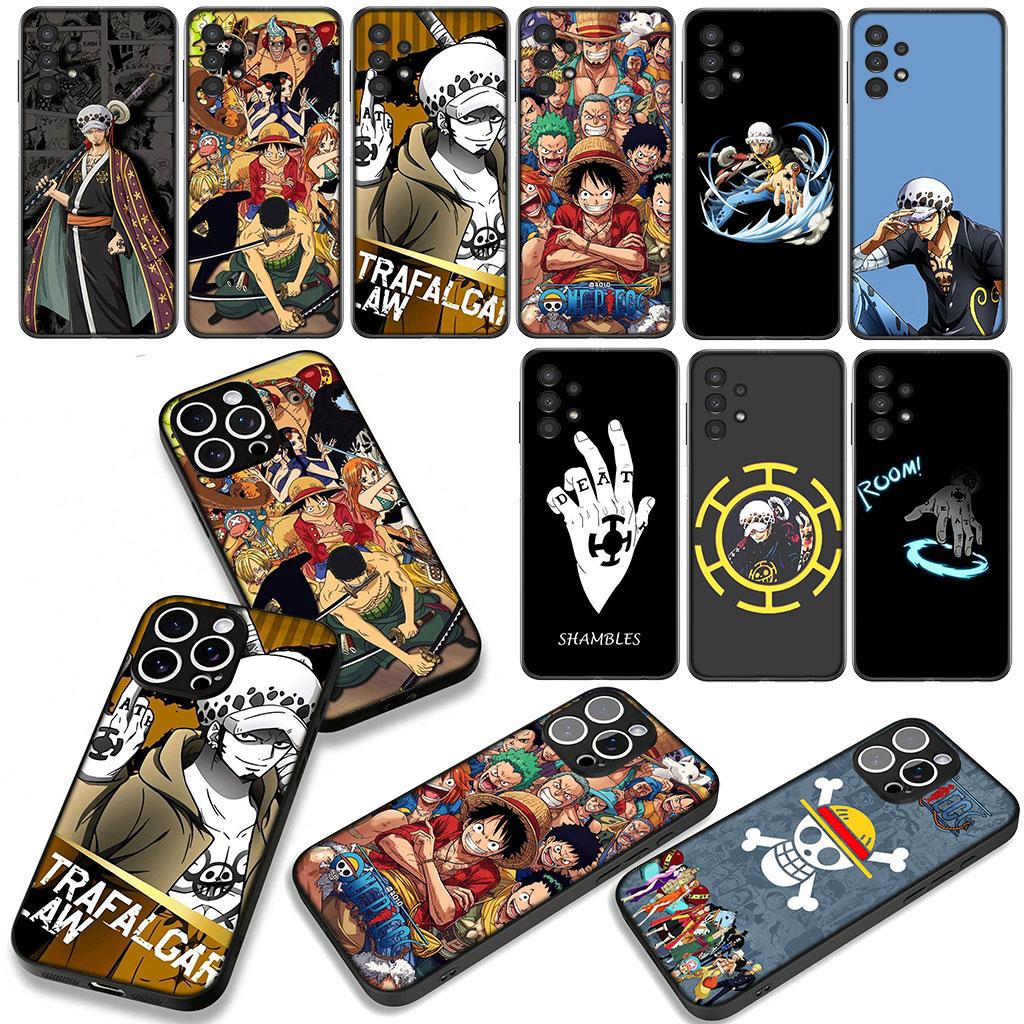 Luffy Trafalgar Water Law One Pieces Phone Cover for Huawei P30 P20 P10 Mate 10 20 Pro Lite Y9A Y8S P Smart Y7 Y9 Prime Y6 Case