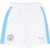 Manchester City 2023-24 Player Edition Home Color Block Elastic Waist Logo Print Casual Comfortable Versatile Football Pants 770479-04