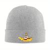 1pc Submarine The B-Beatle Knit Hat Beanie Autumn Winter Hats Warm Hip Hop Rock Band Cap Unisex Women