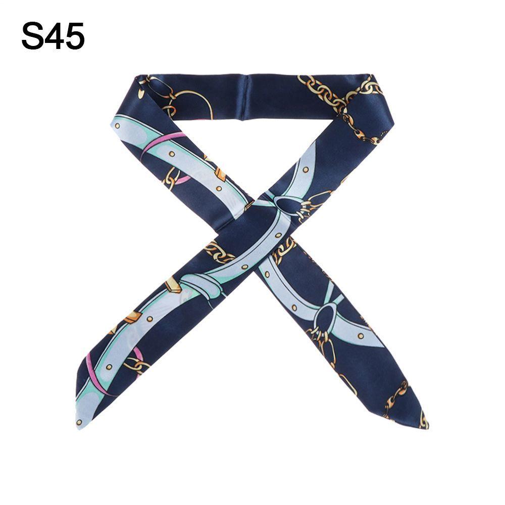 Аксессуары Повязка на голову Шейный платок Ручка для сумки Лента Маленький шелковый платок Декоративная лента Платок