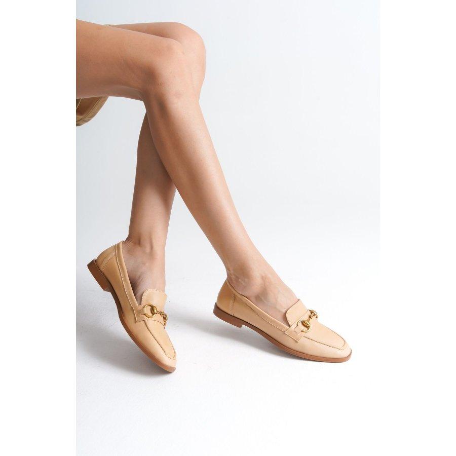 Женская повседневная обувь из натуральной кожи Мокасины